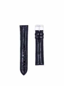 Watch strap Alligator 5.0 Black shiny