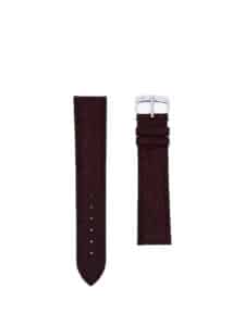 Watch strap Alligator round scales  3.5 brown