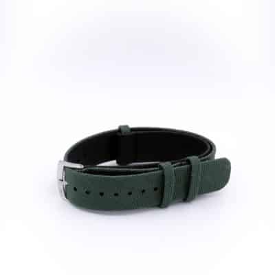 Nato strap cordura dark green men