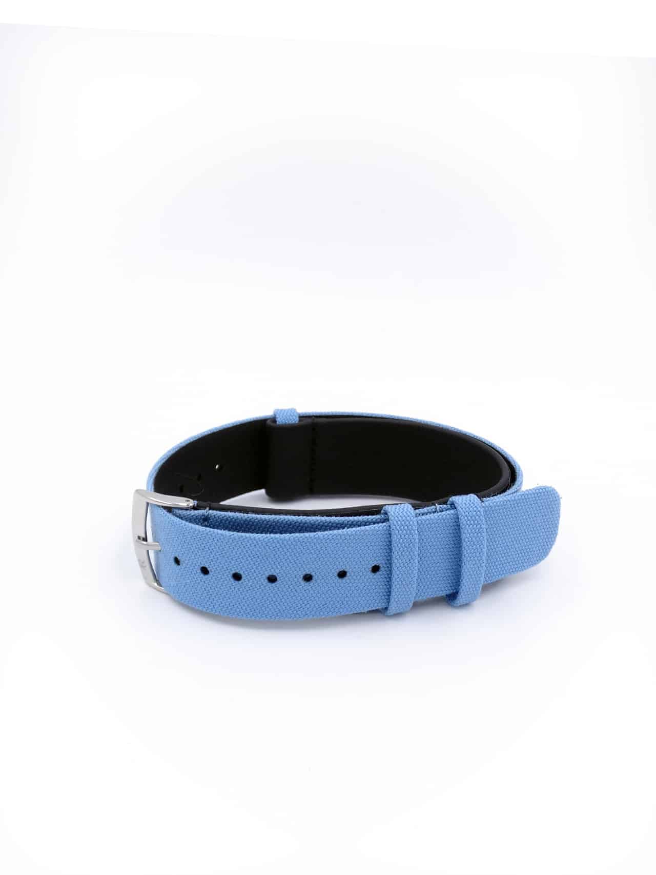 Nato watch strap cordura sky blue women