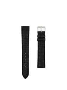 Watch strap Alligator round scales 3.5 black