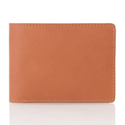 “Hipster” Wallet calf tan