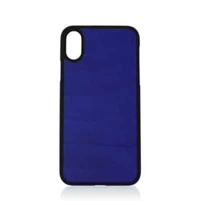 iphone case apple blue crocodile
