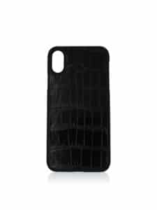 Coque Iphone X & Xs alligator noir