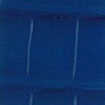  Shiny Alligator – Electric Blue