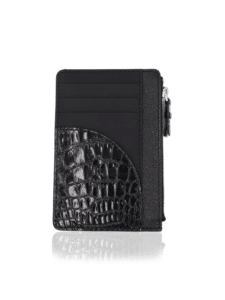 Easy wallet mix alligator black
