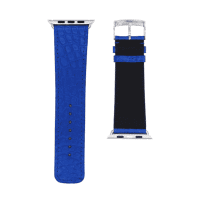 <span class="cat_name">Harrods Watch strap</span><br><span class="material_name">Semi matte alligator</span><br><span class="color_name">Klein Blue</span>