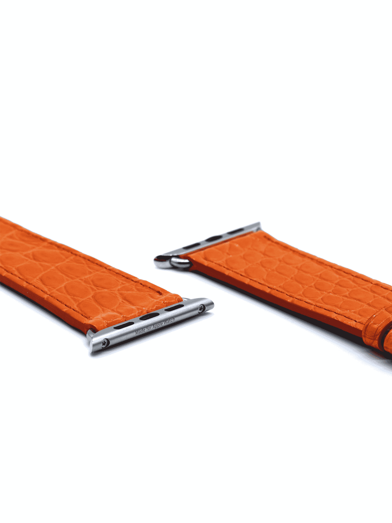 Apple Watch bands Alligator orange Men