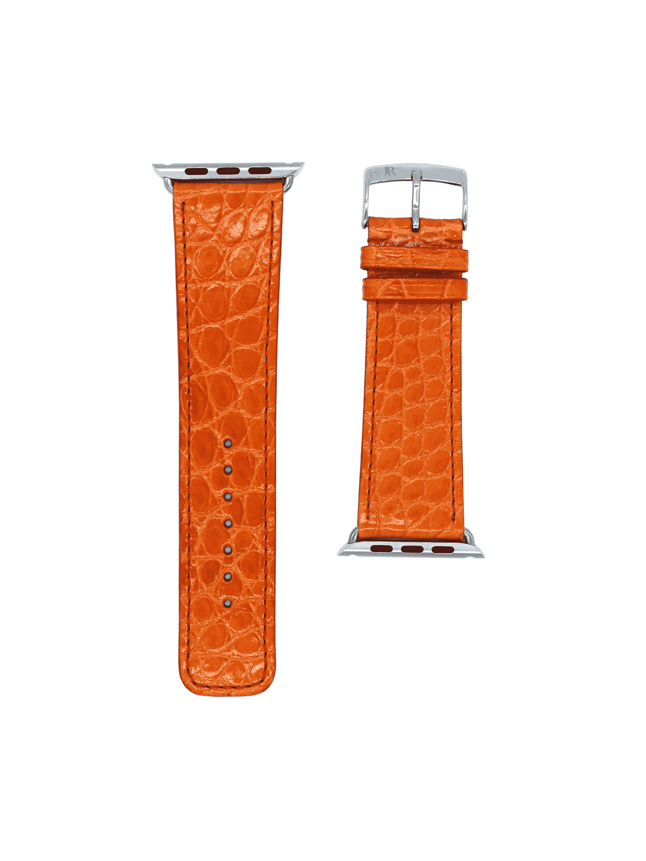 Apple Watch band Alligator orange Men