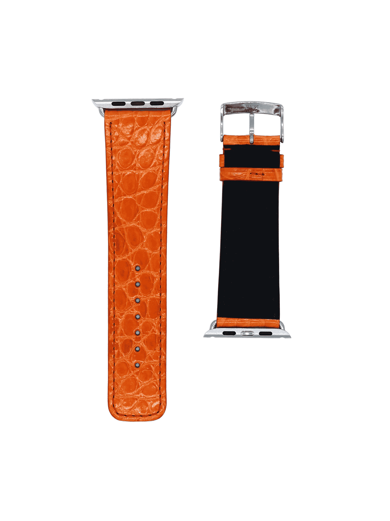 Apple Watch bracelet Alligator orange Men