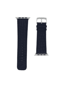 Apple watch strap classic alligator semi matte admiral