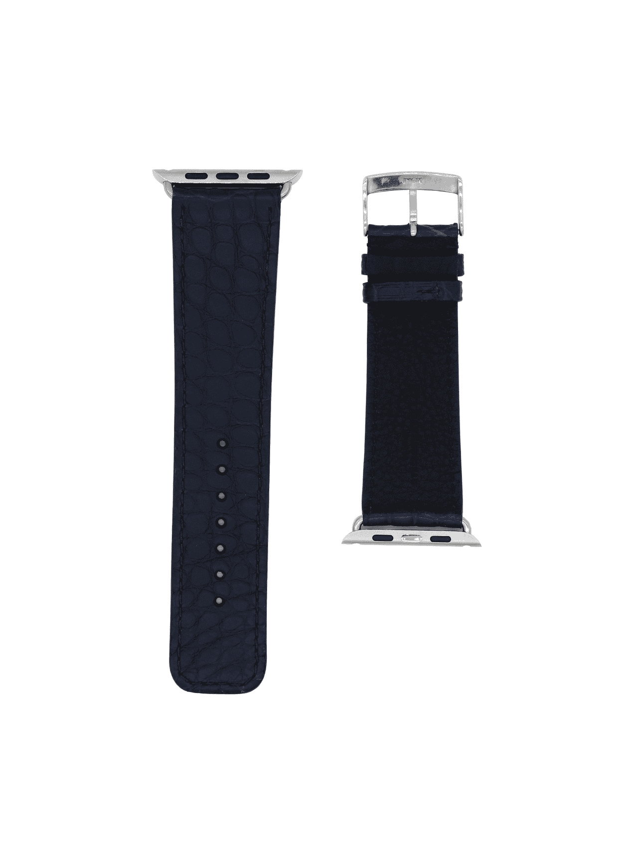 Apple Watch bands Alligator blue alligator