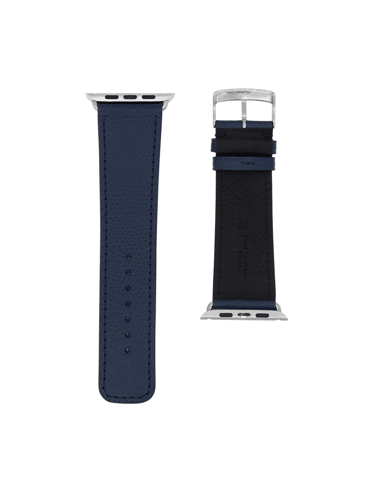 Apple watch band calf blue men