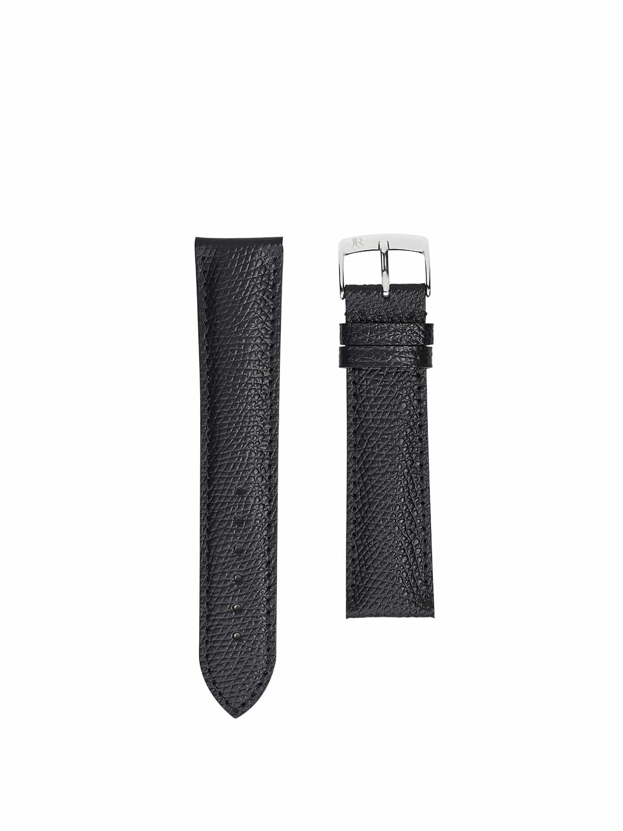 watch strap crocodile jean rousseau black