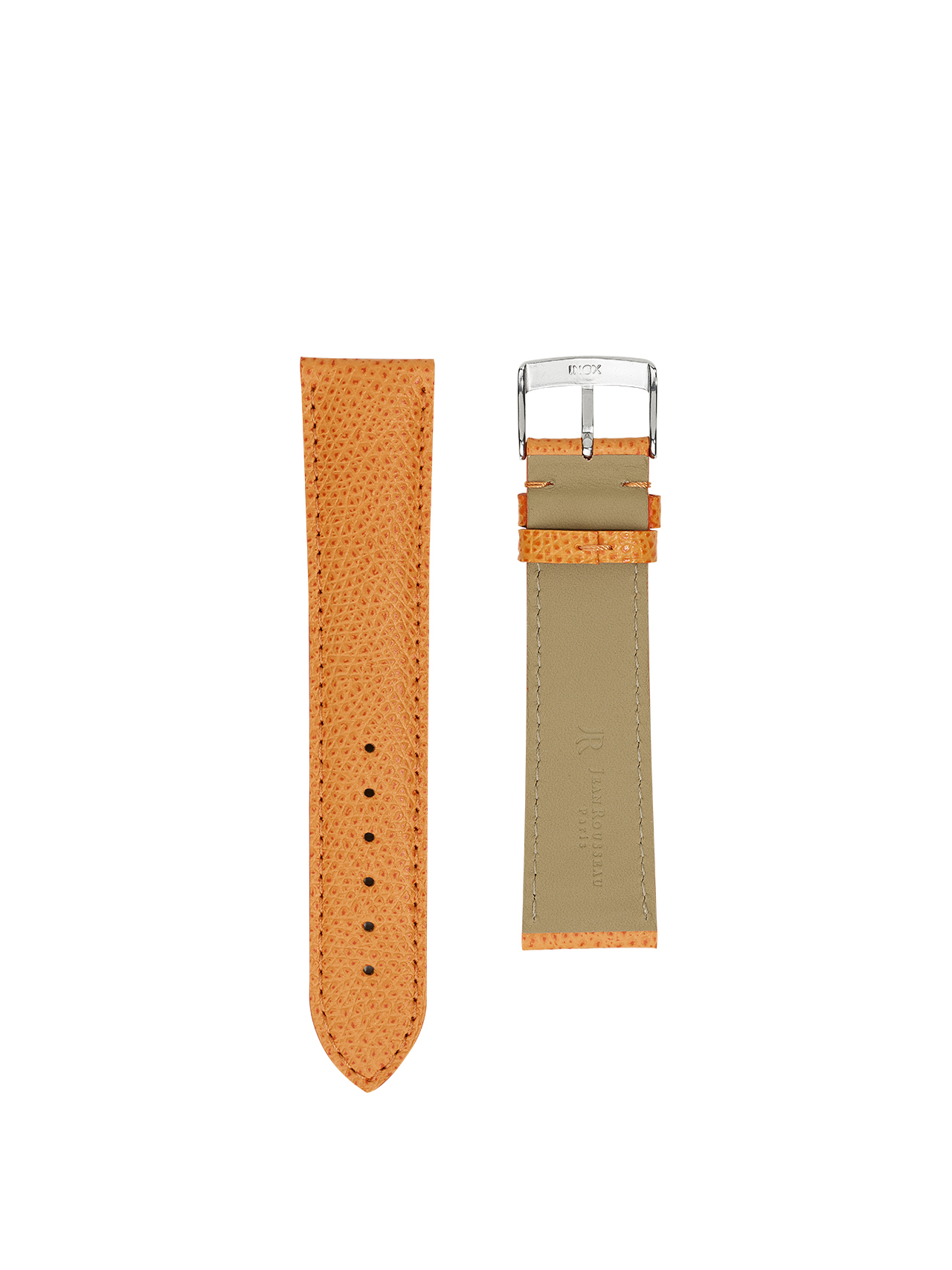 watch strap crocodile jean rousseau yellow
