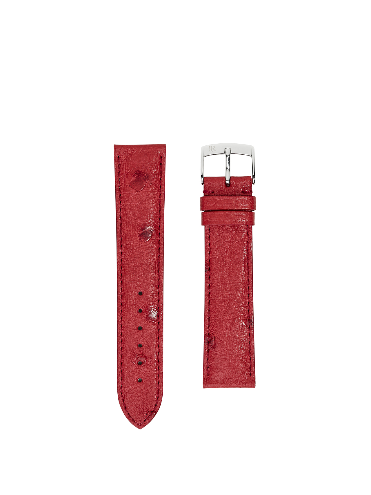 watch strap crocodile ostrich pink