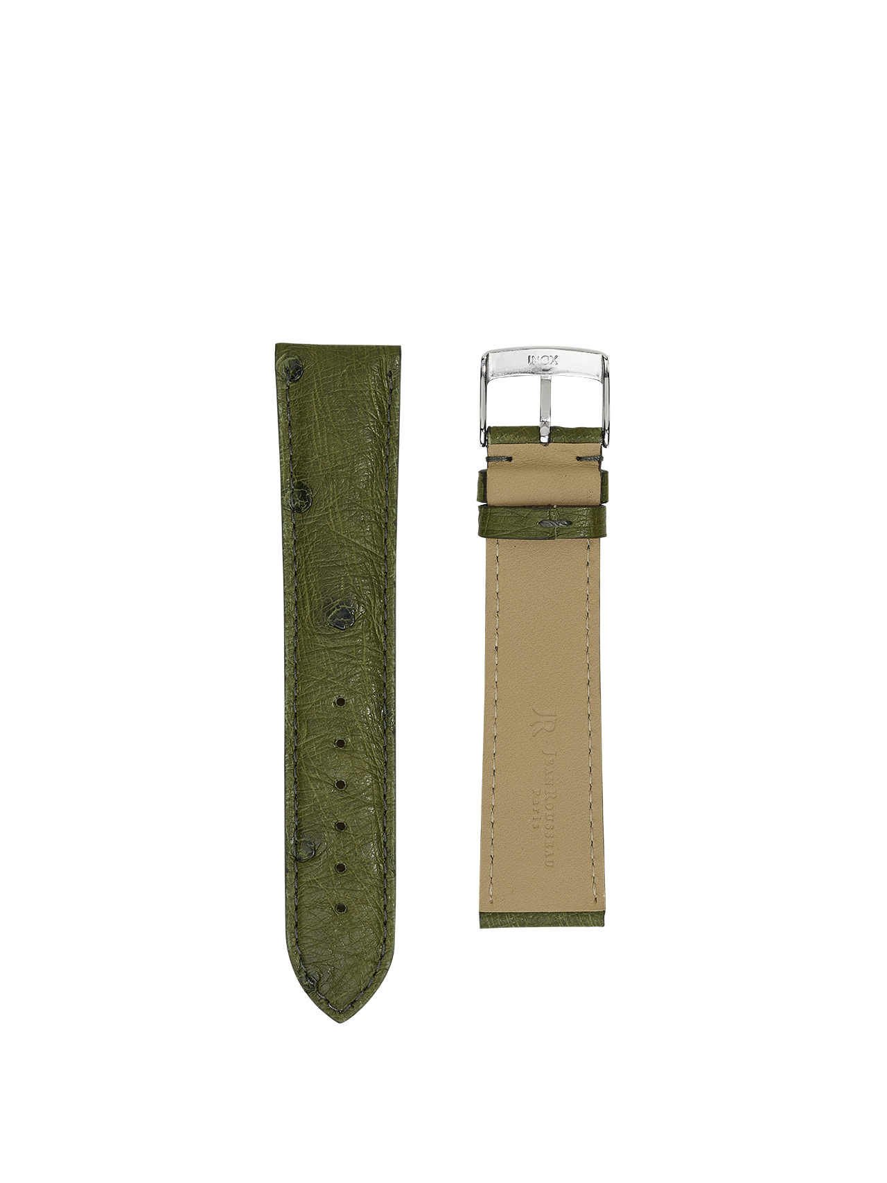 watch strap crocodile ostrich green