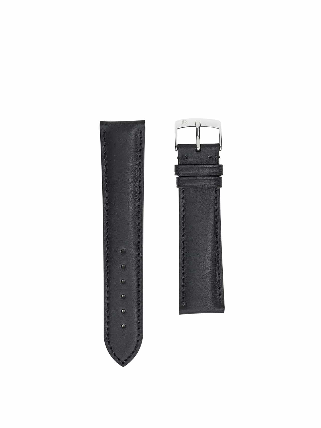 watch strap crocodile jean rousseau black purple