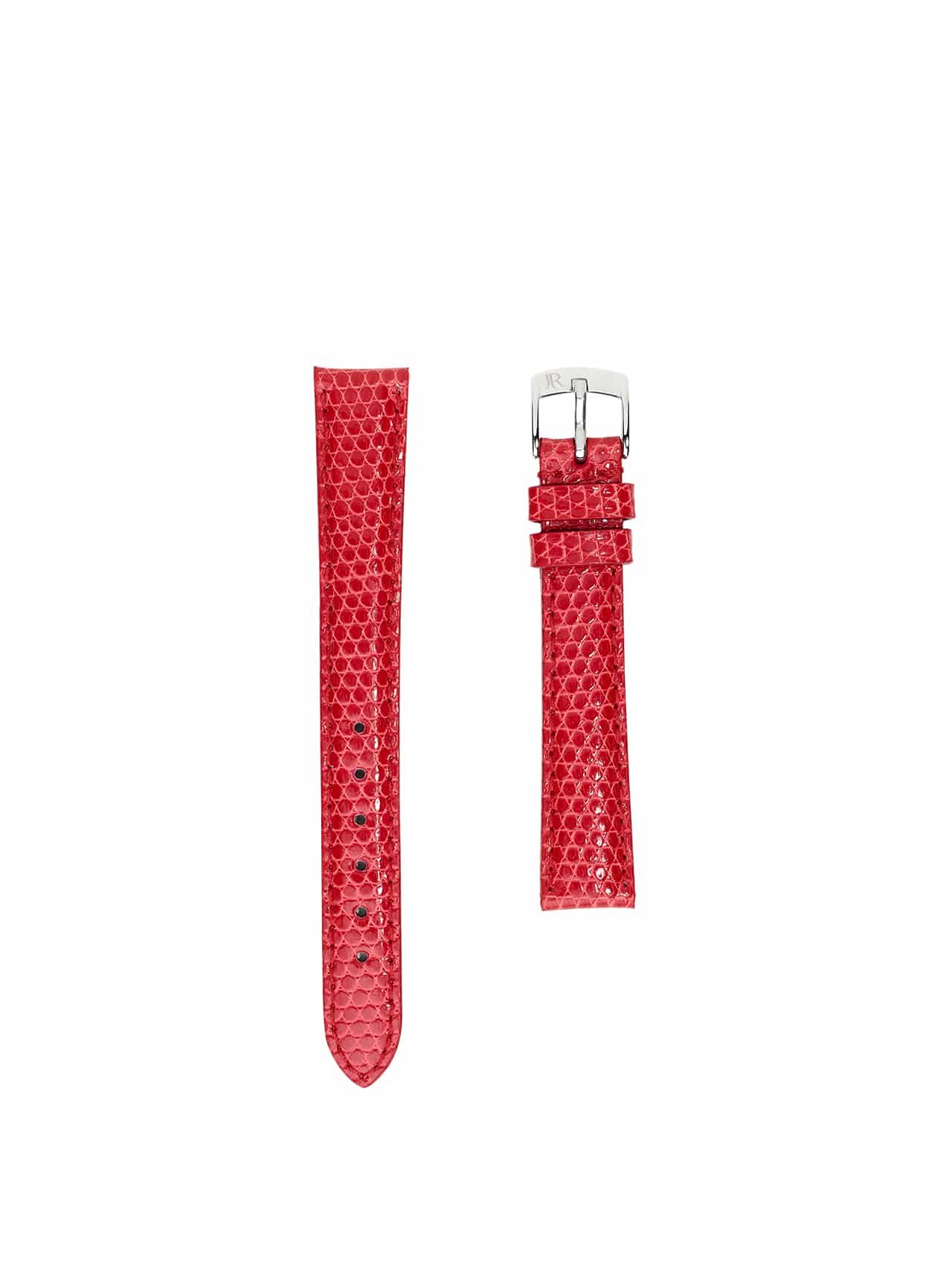 jean rousseau salmon watch strap pink red