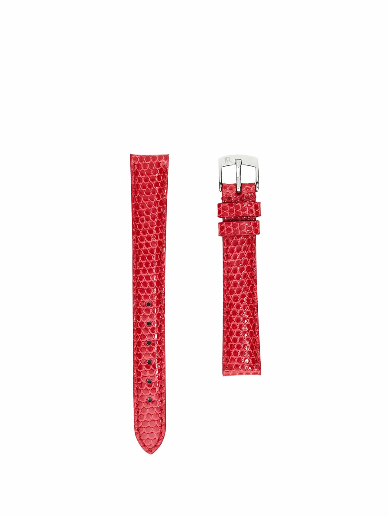 jean rousseau salmon watch strap pink red