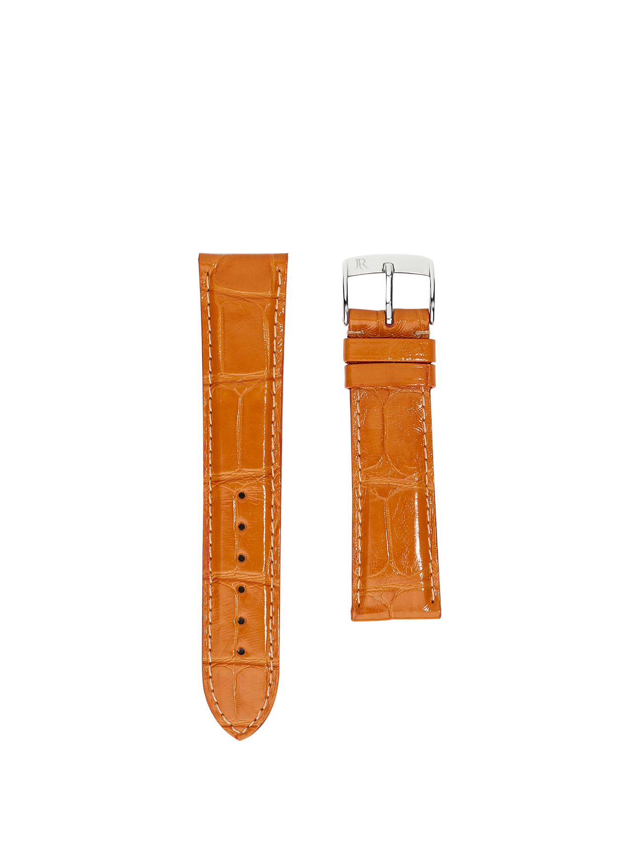jean rousseau salmon watch strap orange