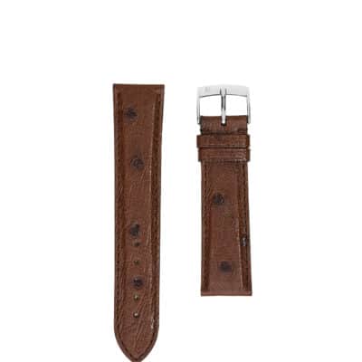 錶帶 哈洛德錶鴕鳥皮剛果褐