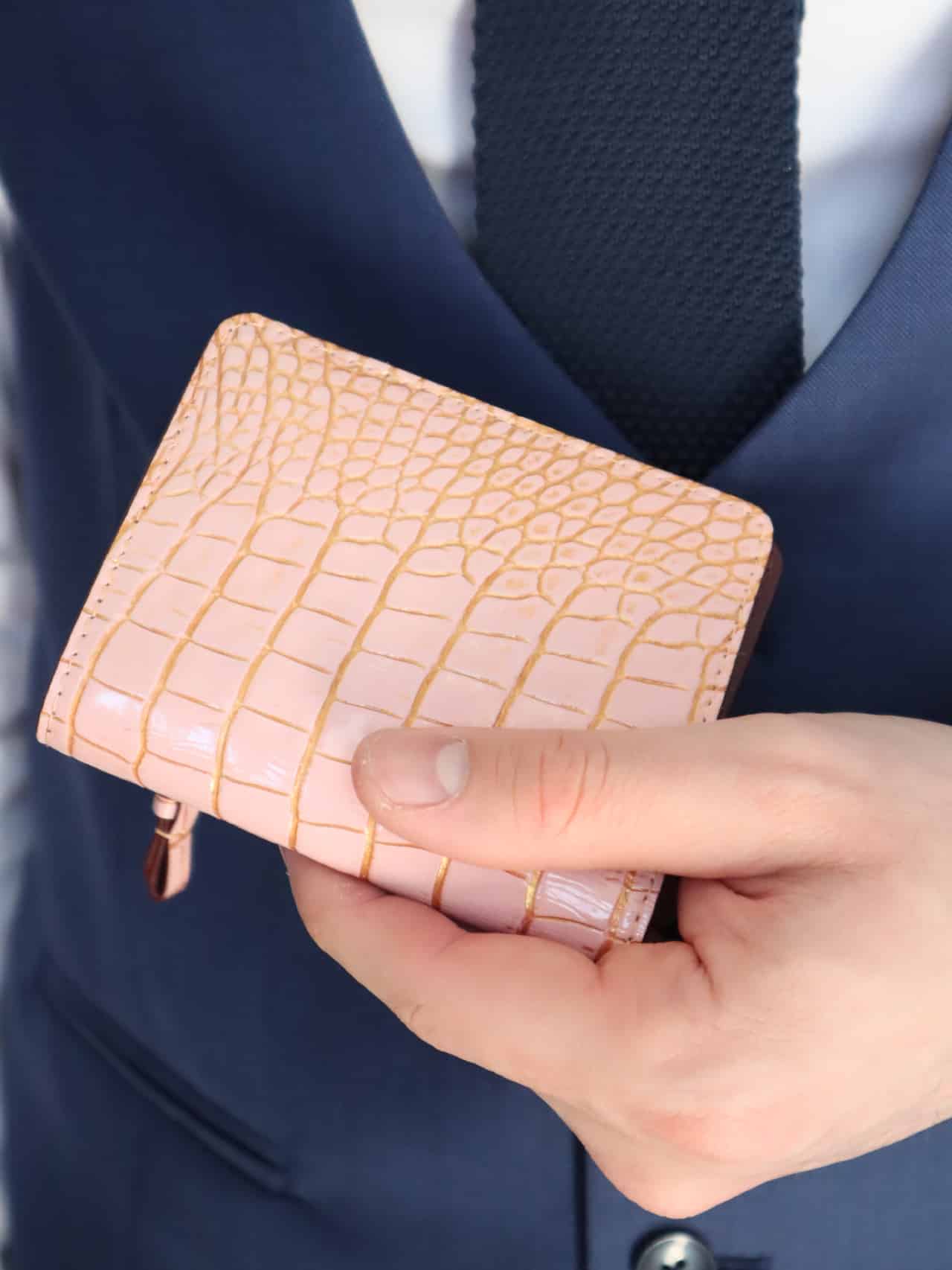 Alligator mini wallet