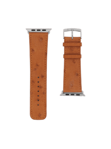 Apple watch strap classic ostrich sherry