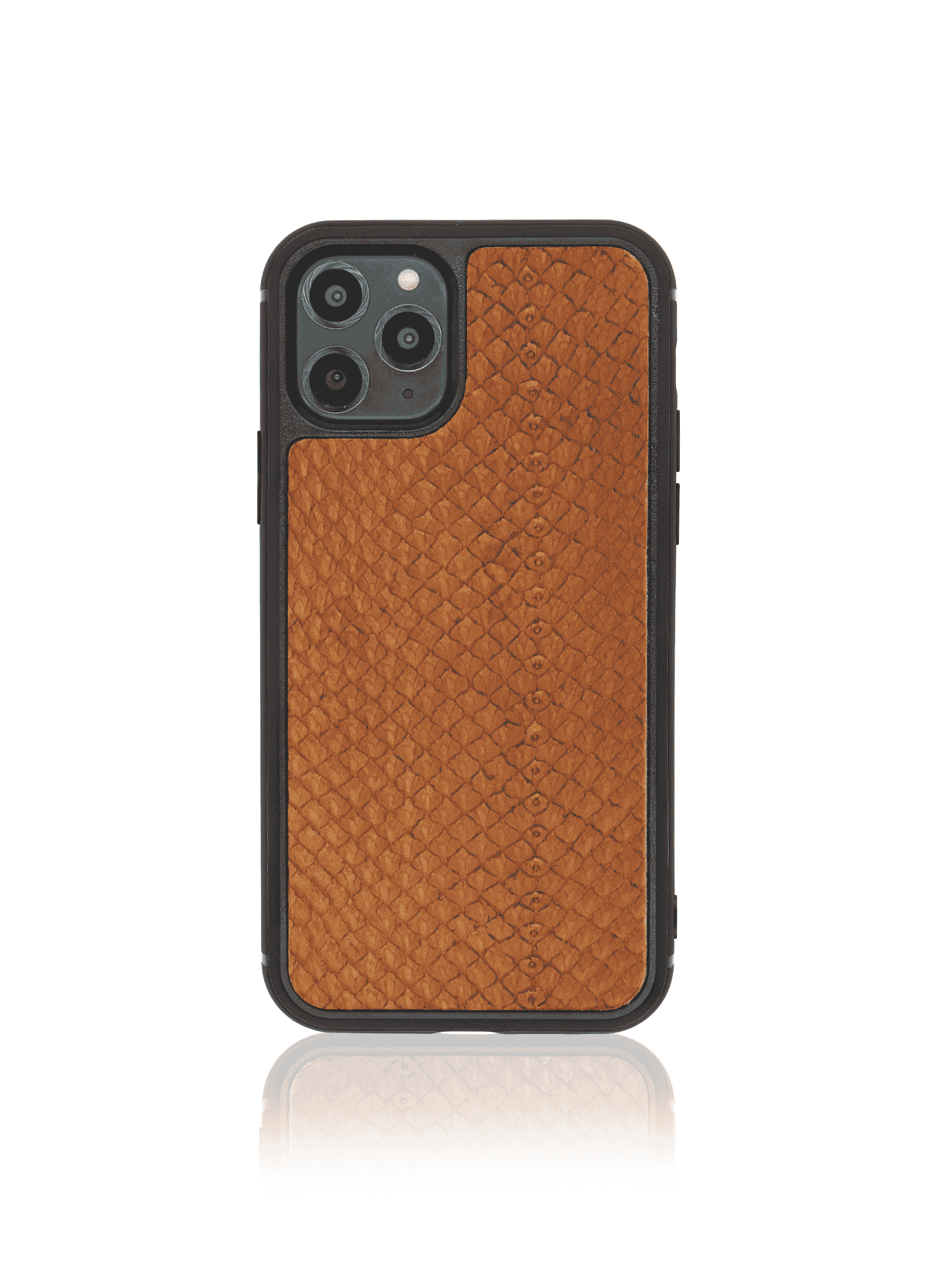 salmon jean rousseau ictyos christian zeron iphone case orange brown