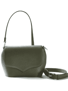 Sam handbag khaki embossed calf