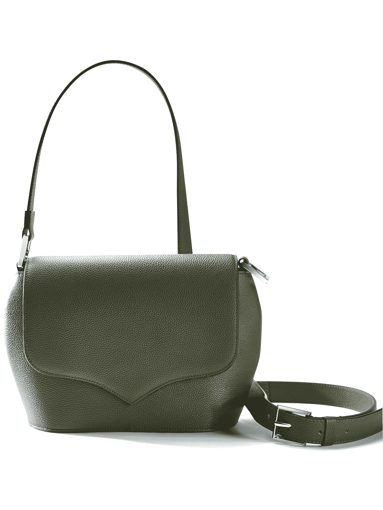 bag leather jean rousseau green