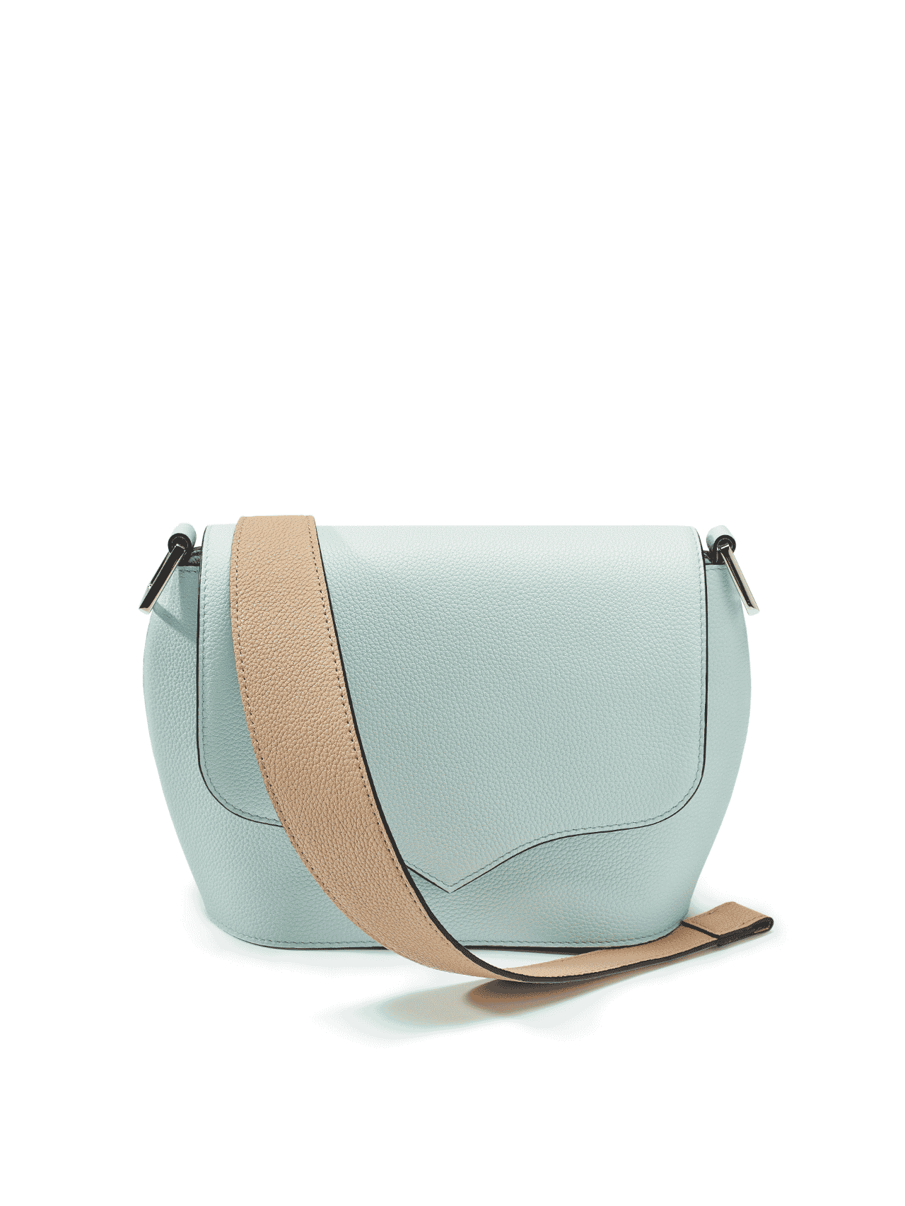 bag leather jean rousseau beige blue