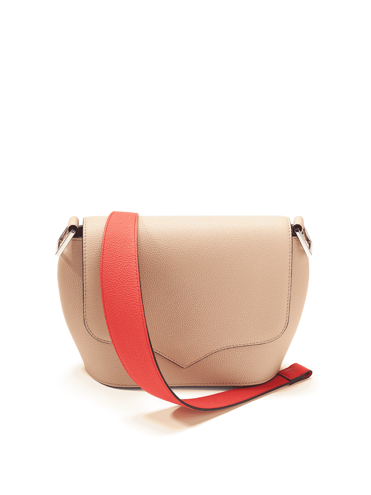 bag leather jean rousseau white beige pink red