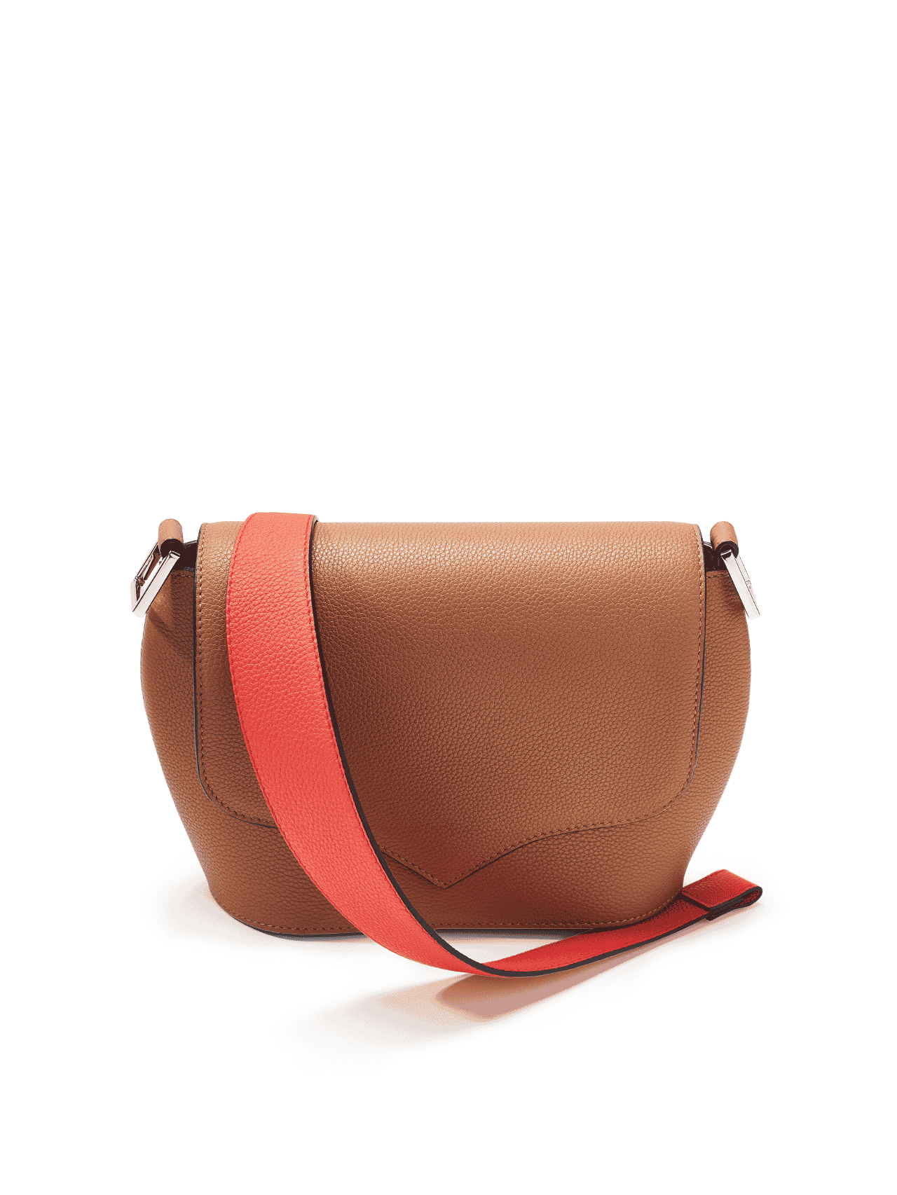 bag leather jean rousseau pink red brown