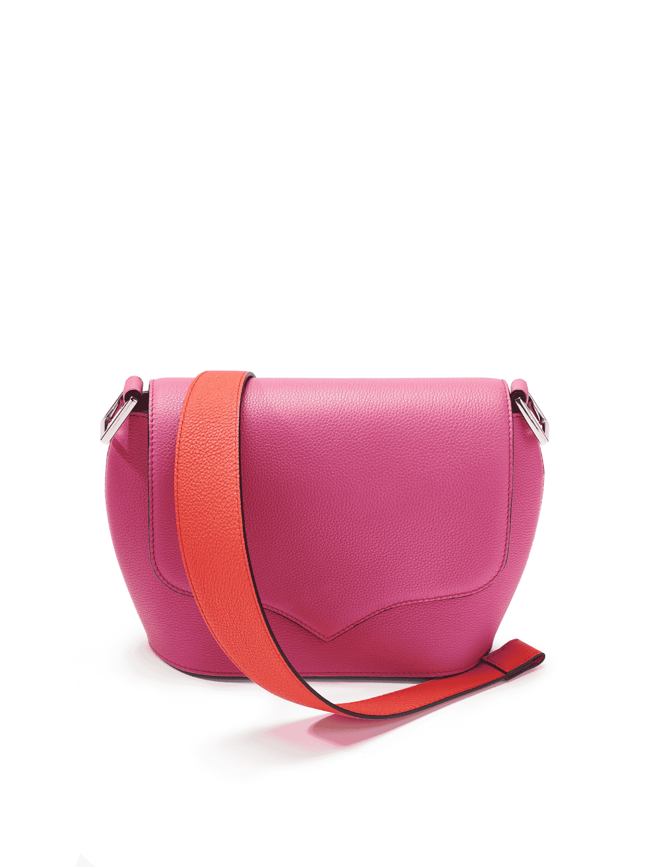 bag leather jean rousseau pink red