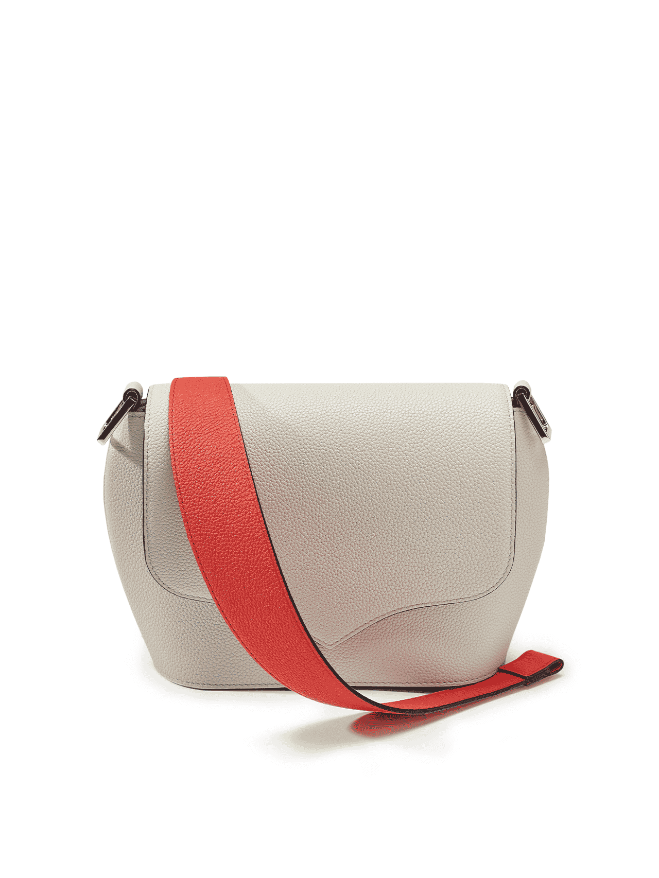 bag leather jean rousseau white red