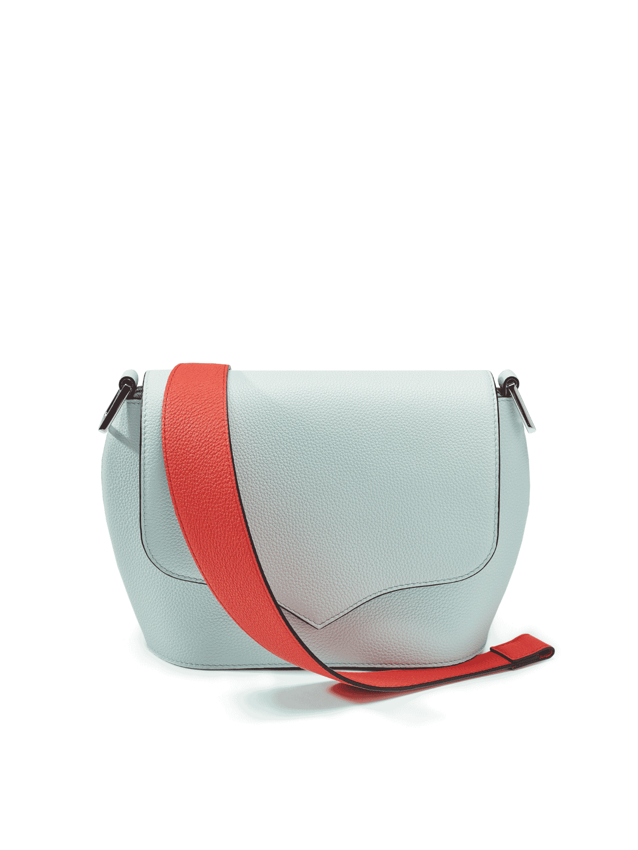 bag leather jean rousseau white red blue