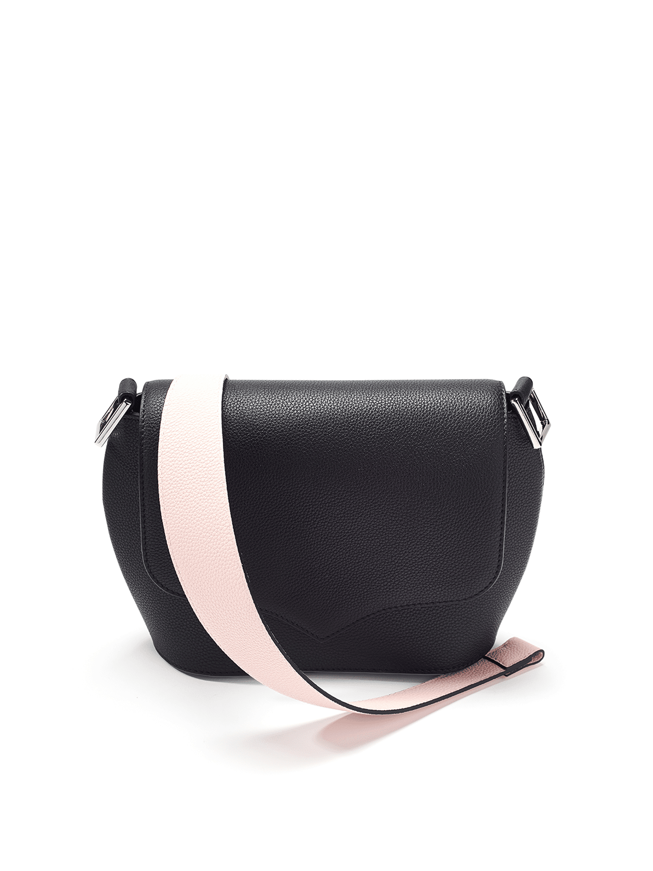 bag leather jean rousseau white black