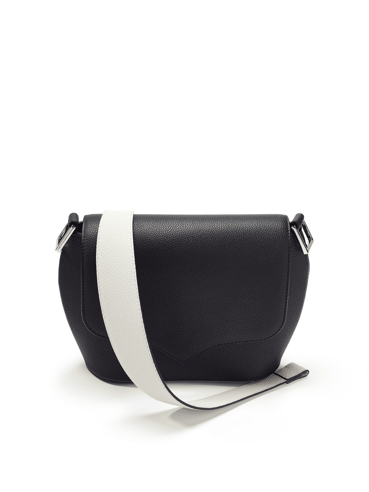 bag leather jean rousseau black white