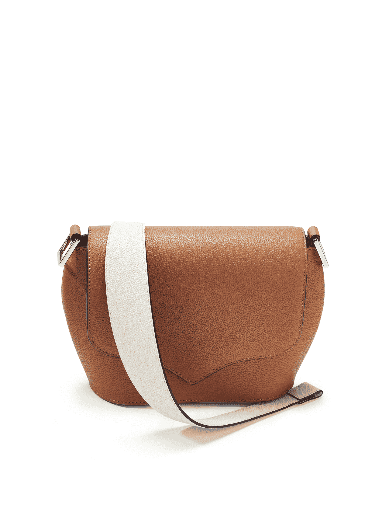 bag leather jean rousseau brown white