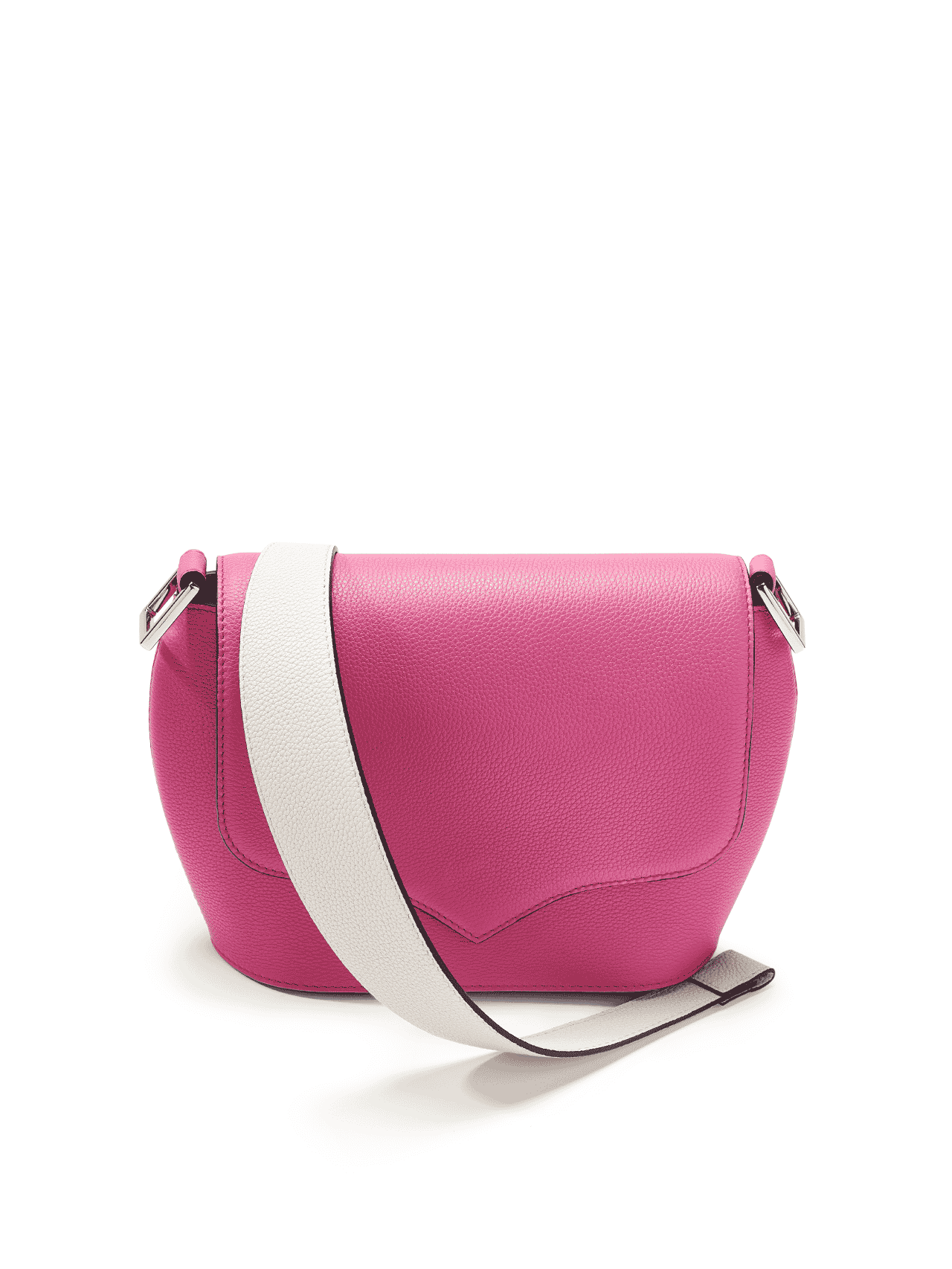 bag leather jean rousseau pink white