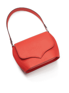 Sam handbag red embossed calf