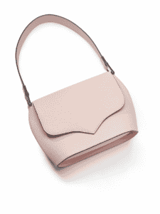 Sam handbag spring pink embossed calf