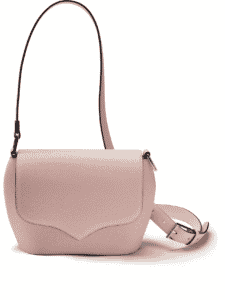 Sam handbag spring pink embossed calf