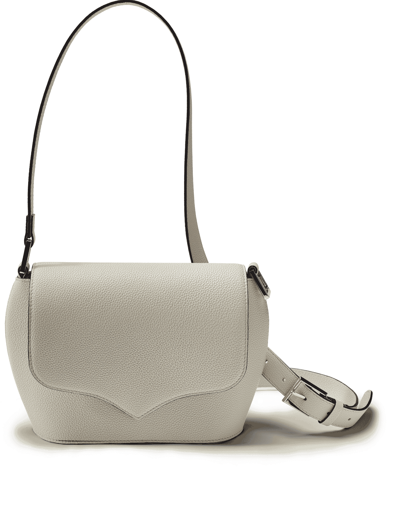 bag leather jean rousseau white beige