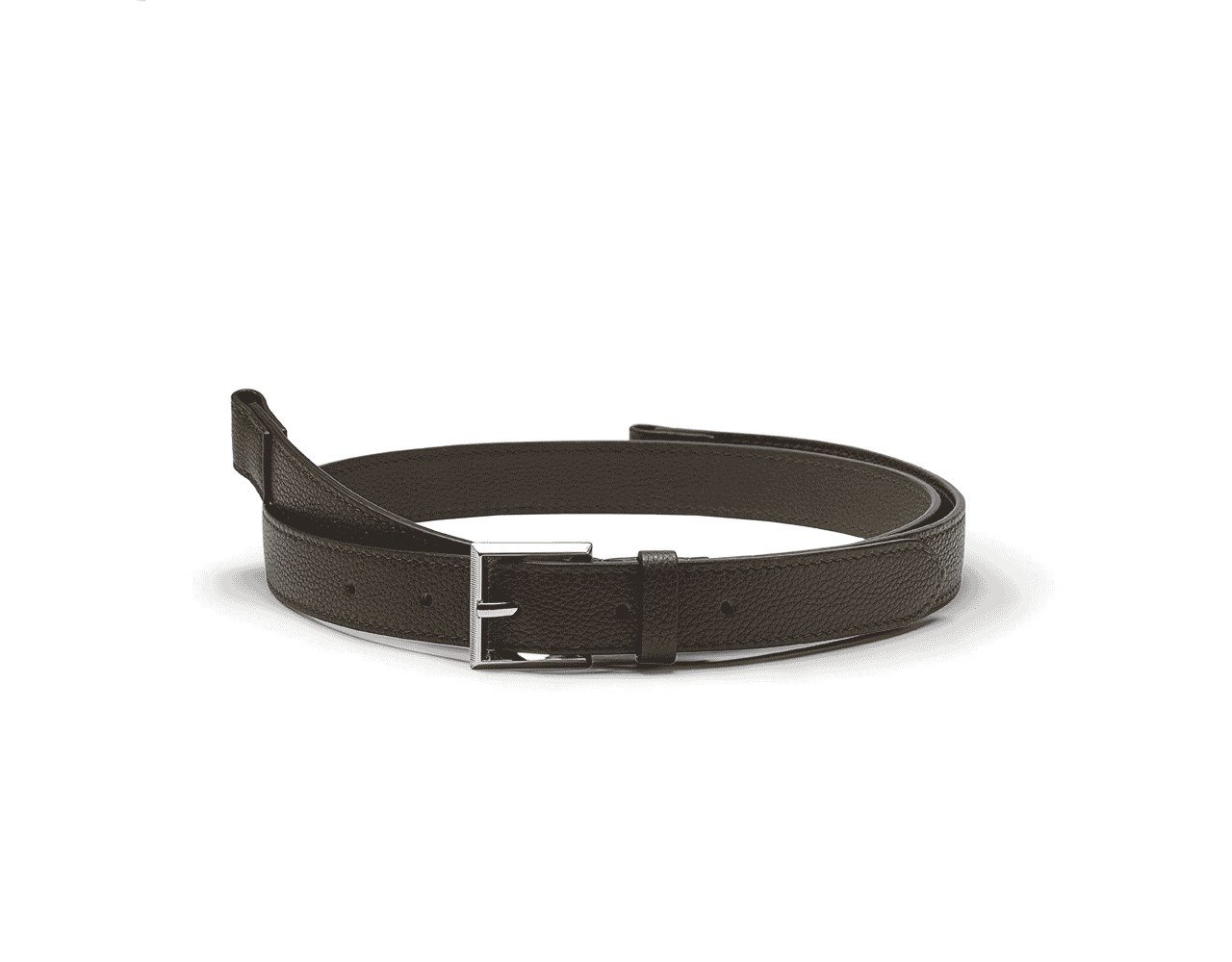 belt leather jean rousseau black