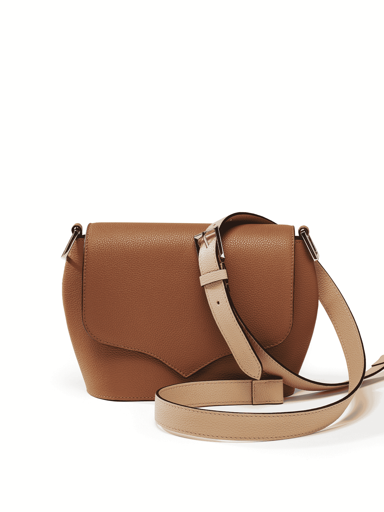 bag leather jean rousseau brown beige