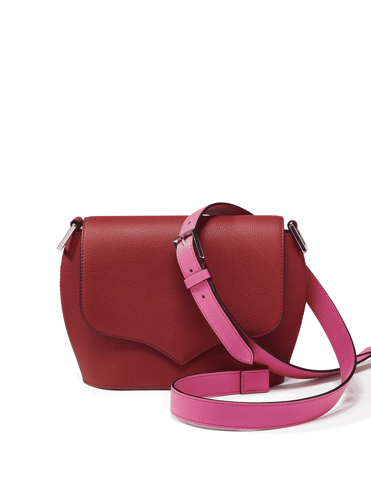 bag leather jean rousseau beige pink