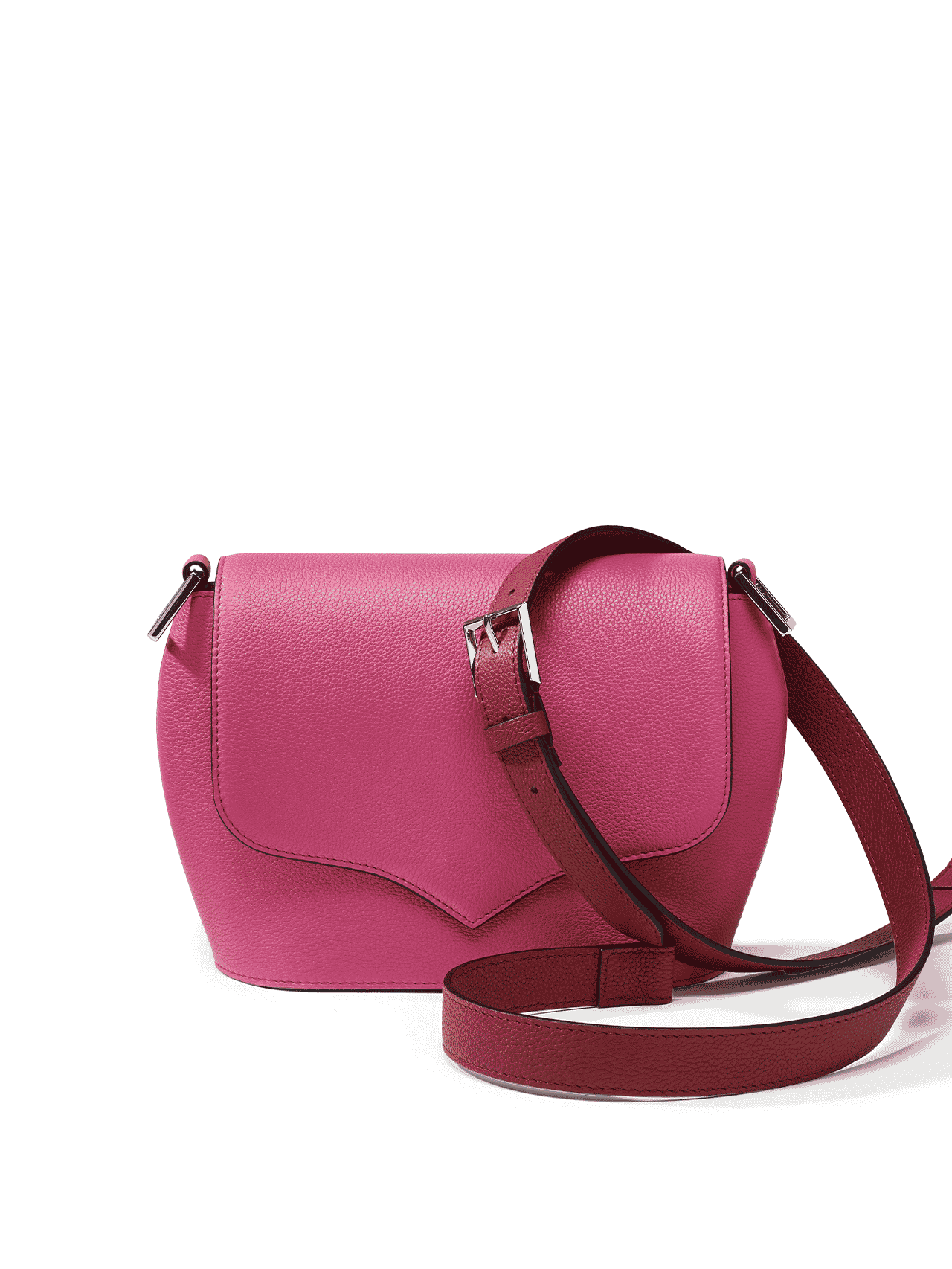 bag leather jean rousseau pink purple brown