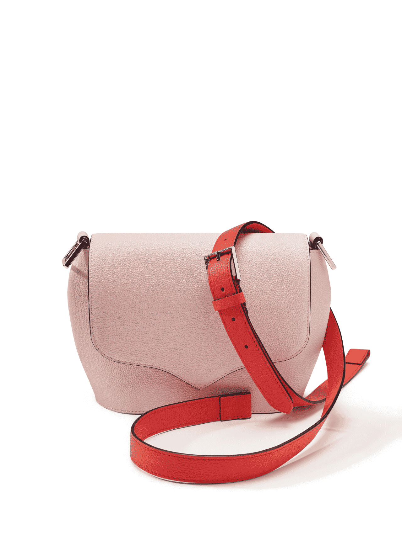bag leather jean rousseau pink red
